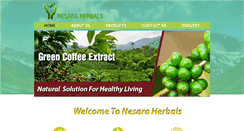 Desktop Screenshot of nesaraherbals.com